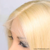 iFINER Fashion Blonde Brazilian Virgin Human Hair Wave Lace Front Wigs