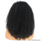 iFINER Bleached Knots Brazilian Virgin Human Hair Kinky Curly Full Lace Wigs For Women