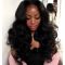 iFINER Brazilian Virgin Human Hair Loose Wave Full Lace Wigs Natural Hairline