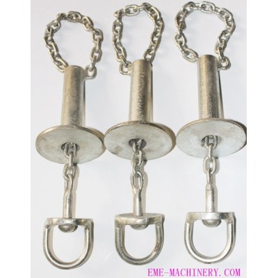 Bleeding Shackle For Pig Slaughter House