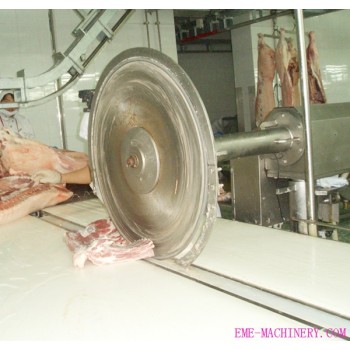 Pig Slaughter Line Horizontal Type Segmented Saw For Abattoir