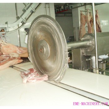 Pig Abattoir Horizontal Type Segmented saw For Pig Slaughter Machine