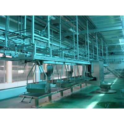 Sheep Slaughtering Viscera Synchronous Quarantine Conveyor For Slaughter Machine