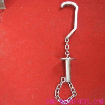 Pig Slaughter Equipment Bleeding Shackle For Abattoirs Machine