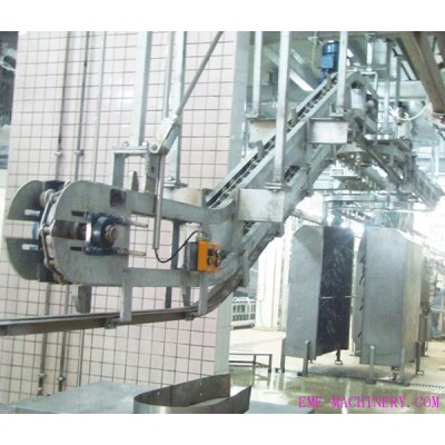 Pig Slaughter Acclivitous Hoist Machine For Pig Abattoir Equipment