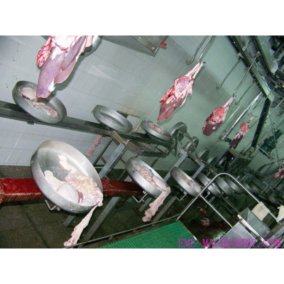 Sheep Slaughtering Viscera Synchronous Quarantine Conveyor For Slaughter Machinery