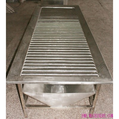 Sheep Slaughter Line Bleeding Roller Table For Goat Abattoir