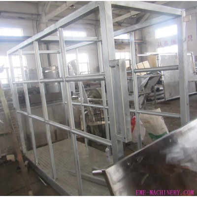 Living Cattle Gross Weight Scale System For Abattoir Equipment