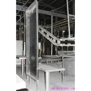 Cattle Slaughter Carcass Splitting Cutting Prevention Screen For Slaughtering Plant