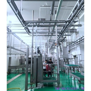 Carcass Brisket Pre Peeling Pneumatic Elevator For Abattoir Equipment