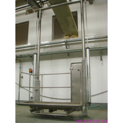 Carcass Brisket Pre Peeling Pneumatic Elevator For Abattoir Equipment