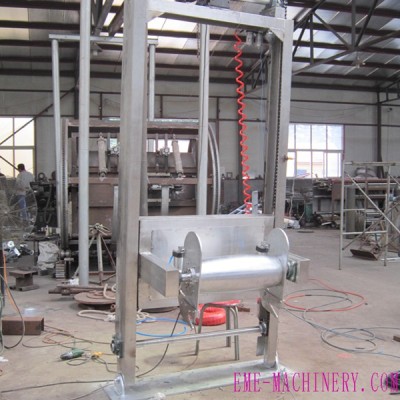 Vertical Type Sheep/goat Skin Removed Machine For Abattoir Equipment