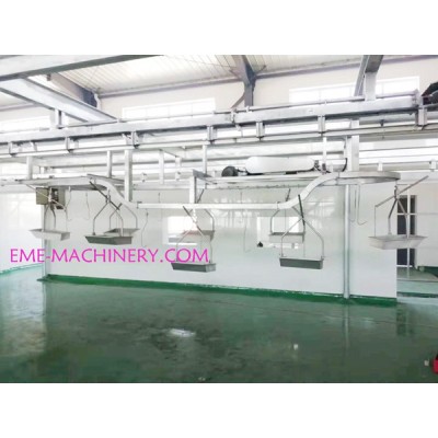 Viscera Synchronous Quarantine Conveyor For Abattoir Equipment