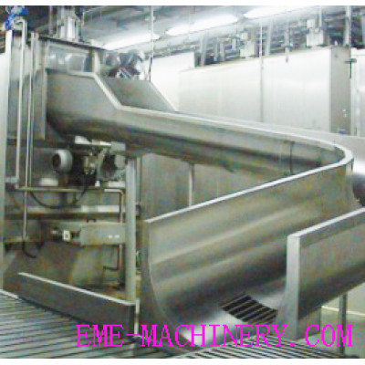 Three Points Electric Stunning Conveyor Abattoir Machinery