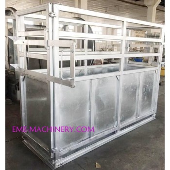 Living Cattle Gross Weight Scale System For Abattoirs Plant