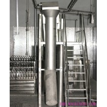 Cattle Hooves Sliding Chute For Cow Abattoirs Equipment