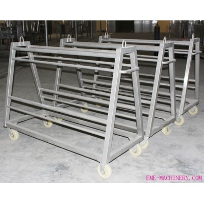 Idle-Hooks Transportation Trolley For Cattle Slaughter Line