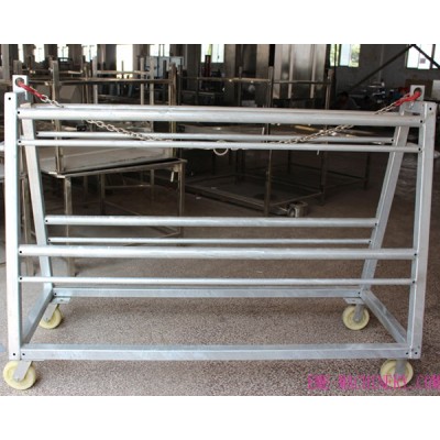 Idle-Hooks Transportation Trolley For Cattle Slaughter Line