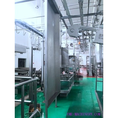 Cattle Carcass Splitting Cutting Prevention Screen For Slaughtering Machinery