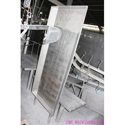 Cattle Carcass Splitting Cutting Prevention Screen For Slaughtering Machinery