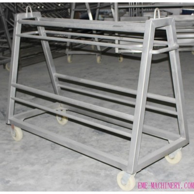Idle-Hooks Transportation Trolley For Cattle Abattoirs