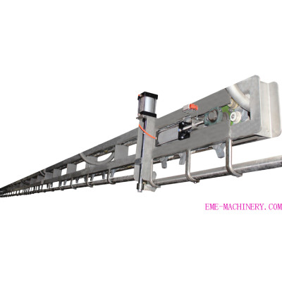 Cattle Carcass Processing Stepping Conveyor For Abattoir Equipment