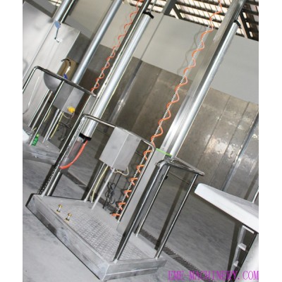 Single Pillar Pneumatic Elevator For Abattoirs Equipment