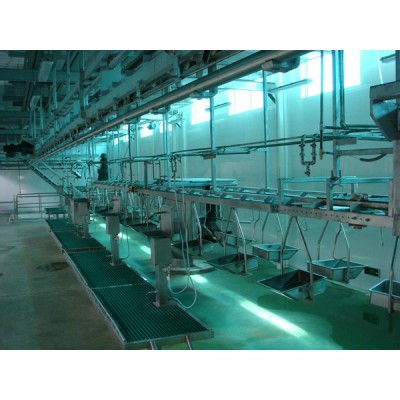 Viscera Synchronous Quarantine Conveyor For Abattoir Equipment