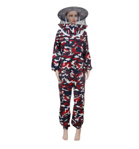 Camouflage cotton beekeeping suit clothing for beekeeping