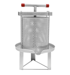 WP01-4 Stainless Steel Honey presser with 3 legs