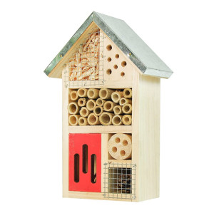 Mason bee house for garden beekeeping