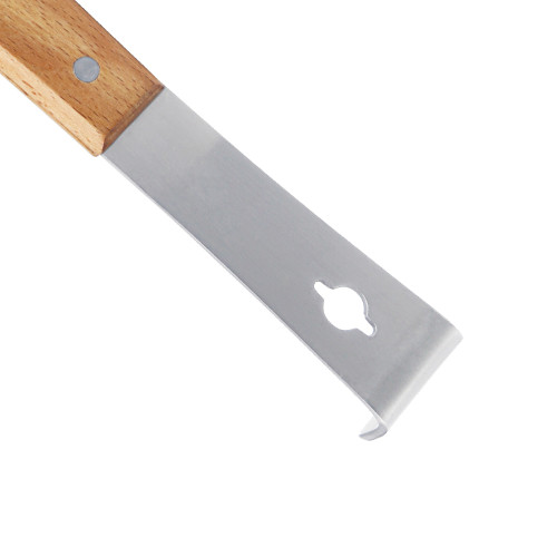 Beekeeping supplies Hive tool with wooden handle for beekeeping
