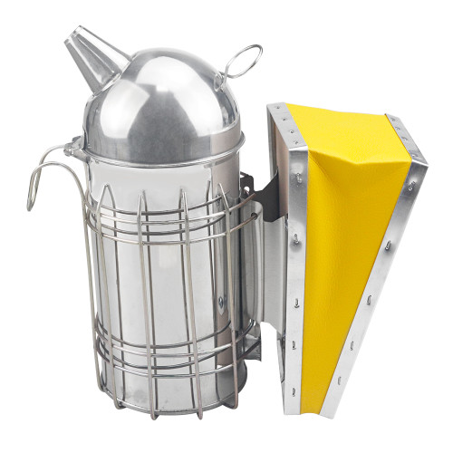 BS03-1 Beekeeping Supplies Stainless Steel Bee smoker (Size M)