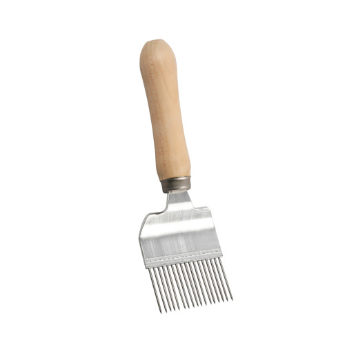 Wooden handle Uncapping fork