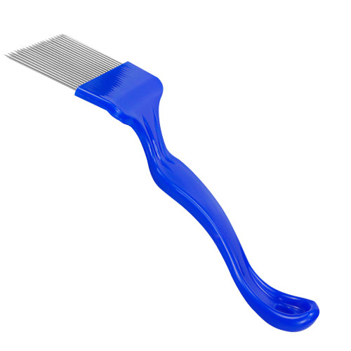 Blue Plastic Handle Uncapping fork