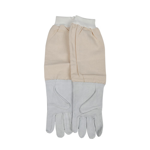 Premium Beekeeping gloves with Long Canvas Sleeve for beekeeping