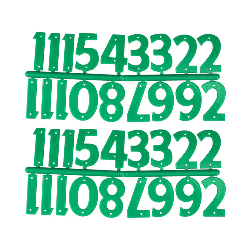 Beehive Accessories Plastic Beehive Number Marking Board (Green) for Apiary