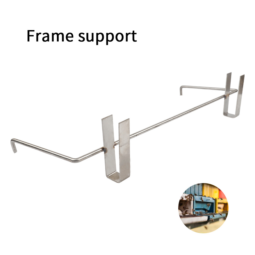 alt="Stainless Steel beekeeping tools Frame support for Apiculture"