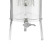 HE01-3 2 Frame honey extractor manual transparent honey extractor
