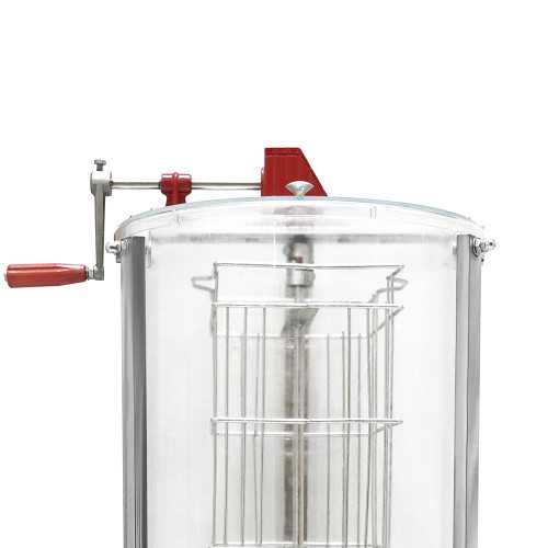 HE01-3 2 Frame honey extractor manual transparent honey extractor