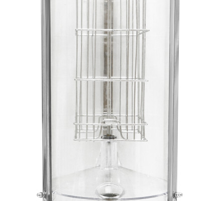 HE01-3 2 Frame honey extractor manual transparent honey extractor