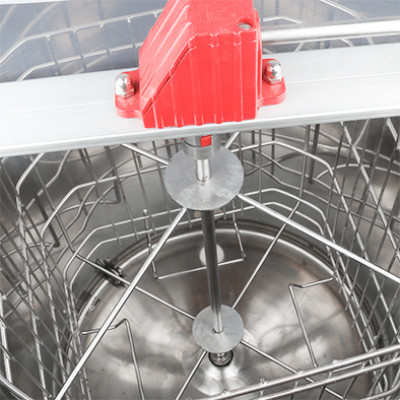 HE03 4-Frames Stainless Steel Manual Honey Extractor