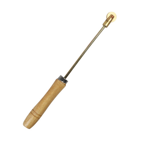 Copper roller wire embedding with wooden handle for beekeeping