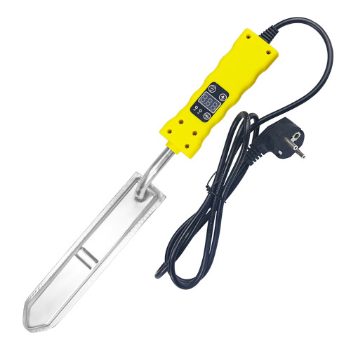 Electric uncapping knife Temperature control for Cutting off the wax layer