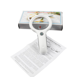 Handheld Double Glass Lens Magnifying Glass for Beekeeping