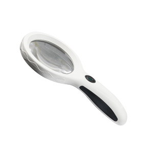 Handheld Double Glass Lens  Magnifying Glass for Beekeeping