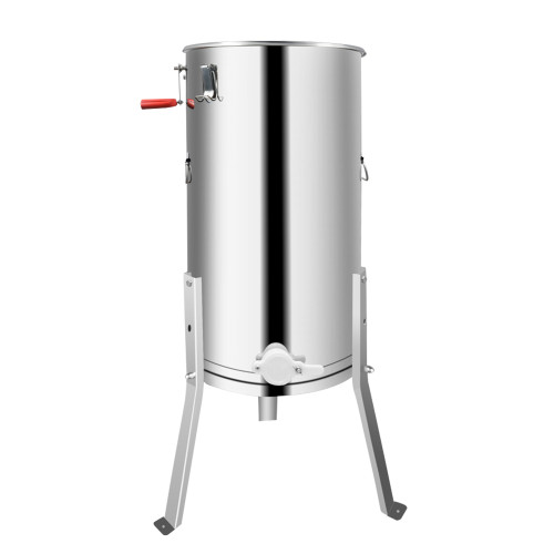 Stainless steel 2 frames manual honey extractor