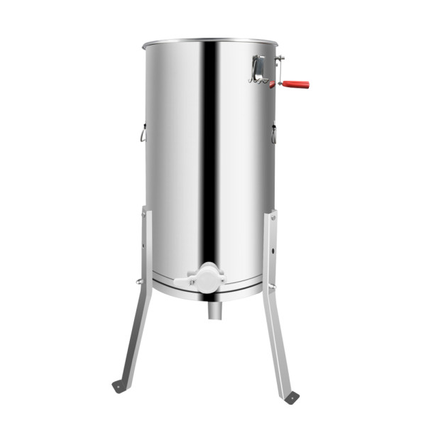 Stainless steel 2 frames manual honey extractor
