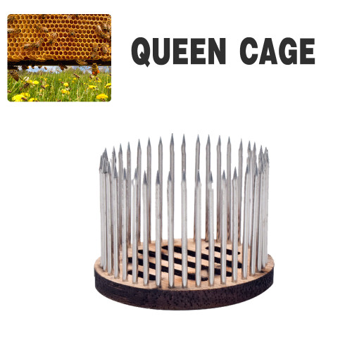 Beekeeping tools Wood Queen Cage for Queen Bees