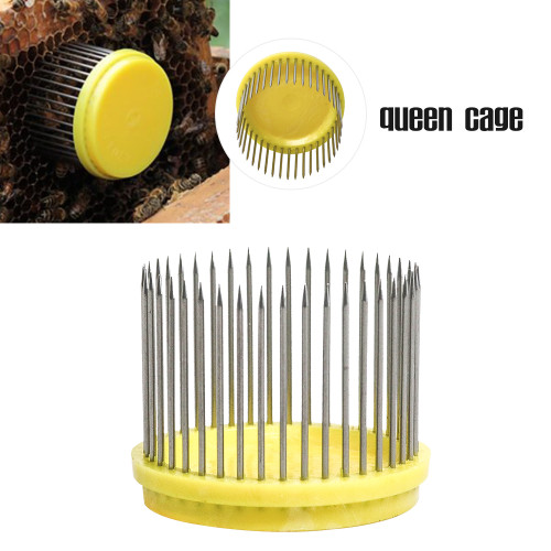 Beekeeping supplies stainless steel needles queen cage for queen catching